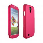 Wholesale Samsung Galaxy S4 Slim Touch Flip Leather Case (Hot Pink)